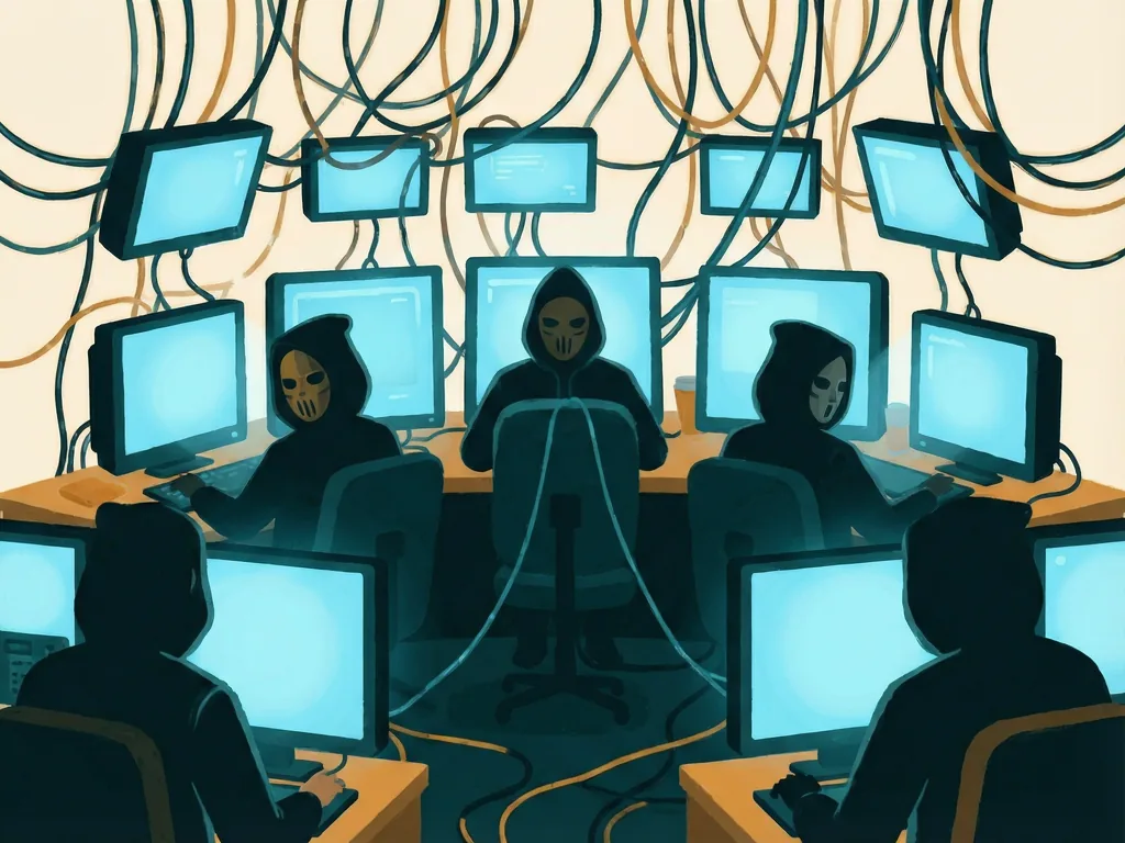 Cyber fraud rings: The machinery behind online scams