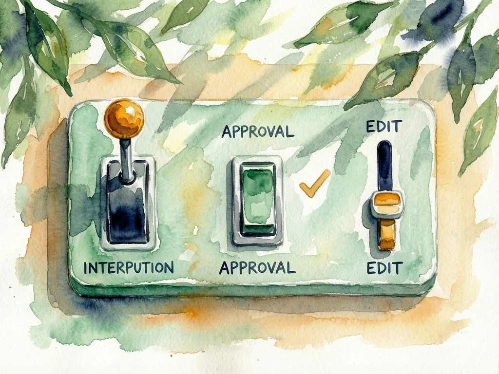 [Day 27/100] Workflows with Human Oversight: Approvals, Edits, and Interruptions